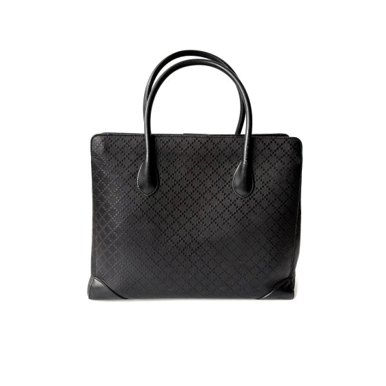 Gucci Diamante Pattern Leather Tote Bag